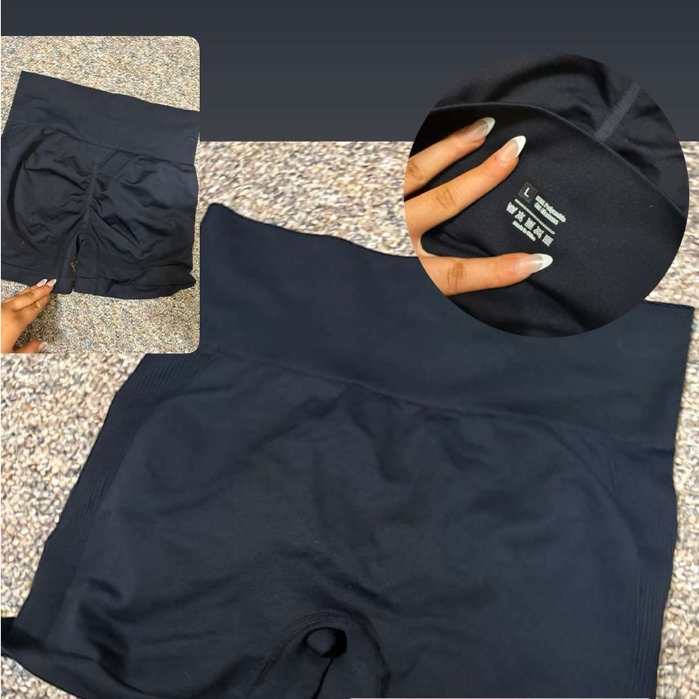 SHEIN Black Athletic Shorts